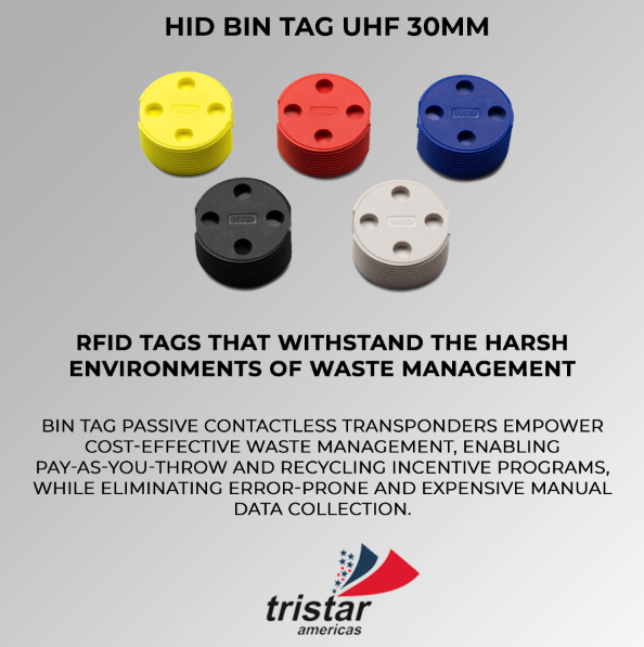 HID Bin tag Tristar Americas RFID, NFC, Beacons