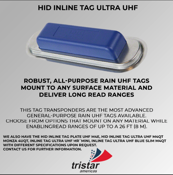RFID Inline tag uhf specification