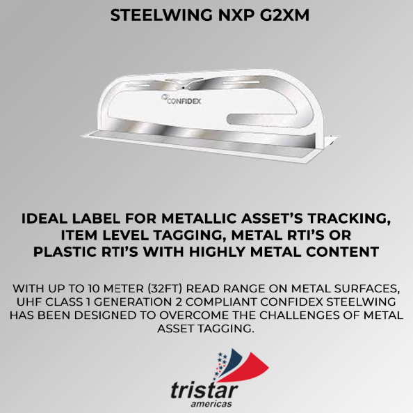 steelwing tag Tristar Americas RFID, NFC, Beacons
