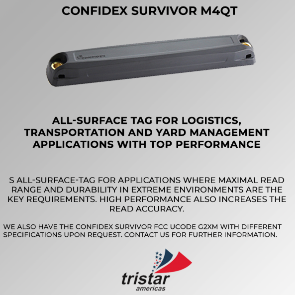 confidex survivor tag Tristar Americas RFID, NFC, Beacons